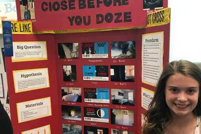 Close Before You Doze: The Winning Science Fair Project